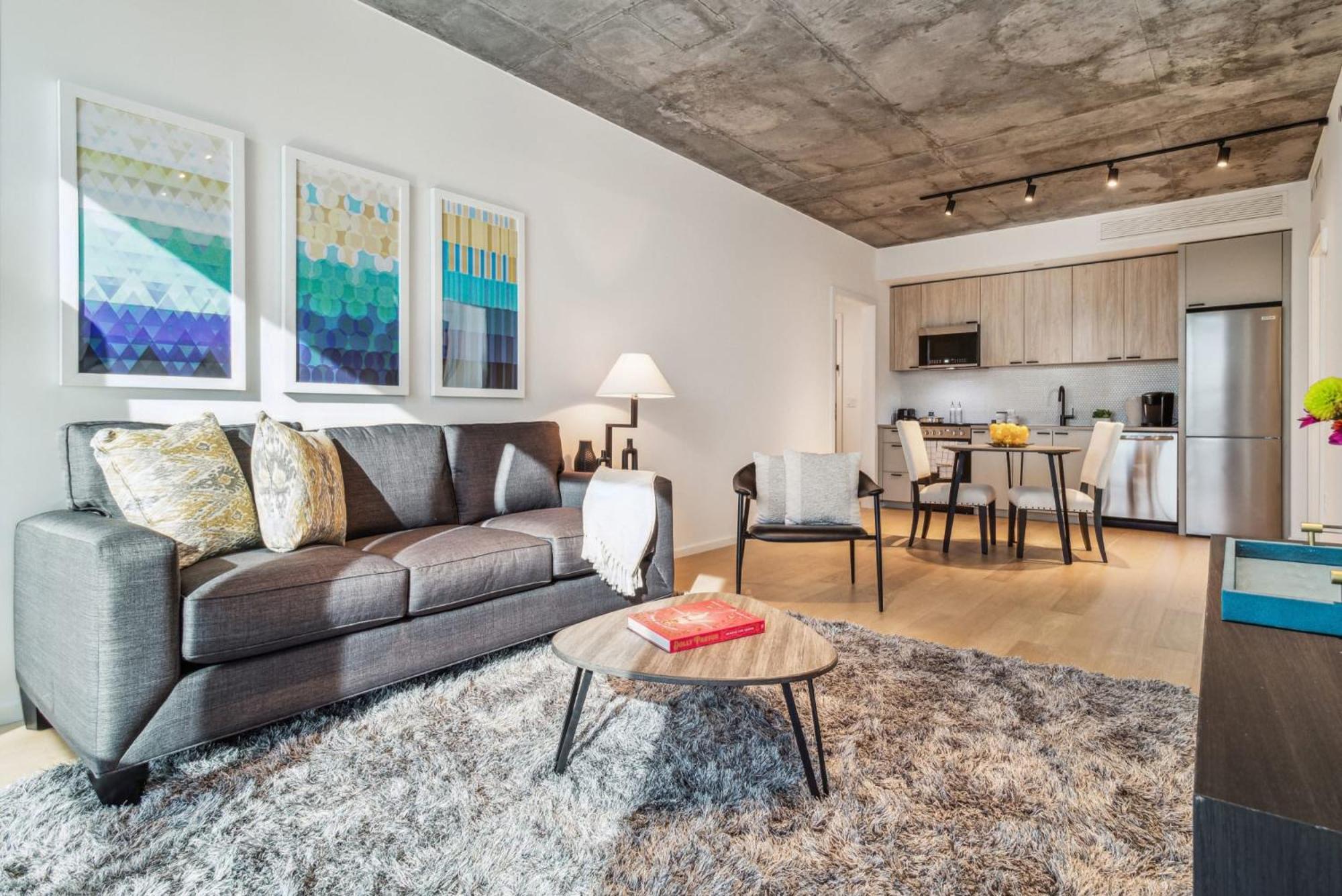 Contemporary City Living Apartments In נאשוויל מראה חיצוני תמונה